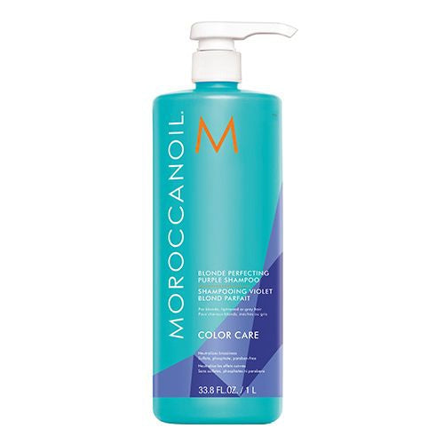 Moroccanoil Blonde Perfecting Purple Shampoo 1L