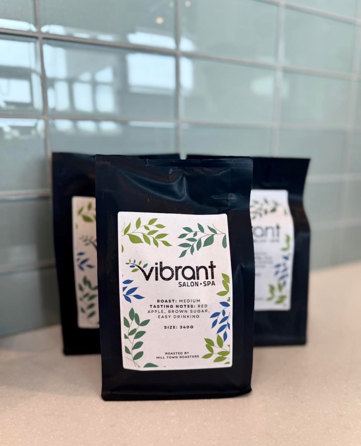 Medium Roast Coffee Vibrant Salon and Spa X Mill Town